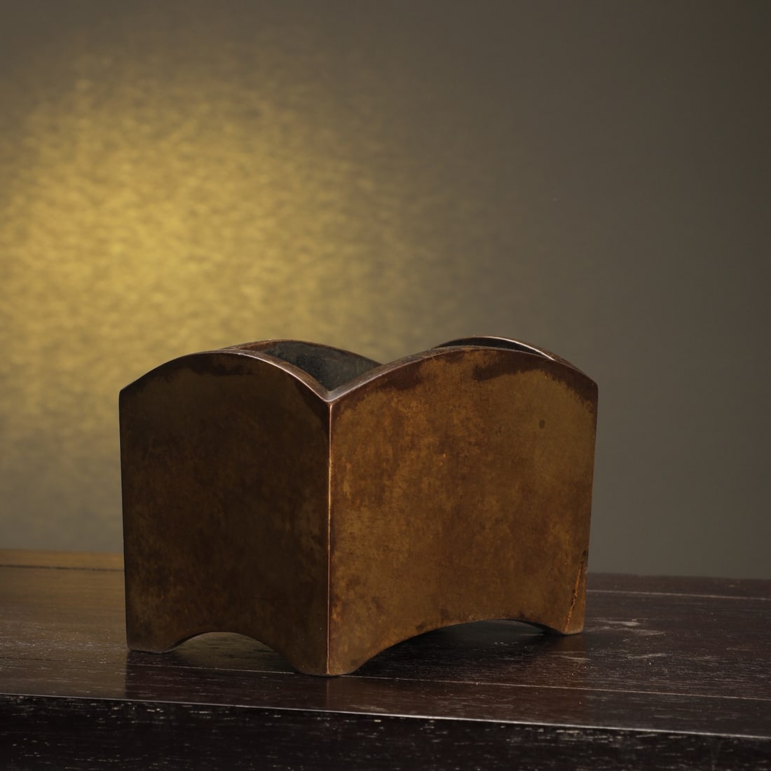 An Exquisite Bronze Double-Ears Censer - 3