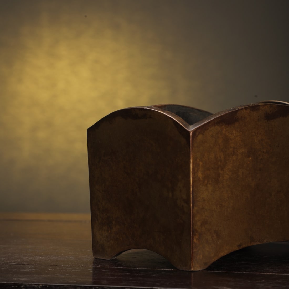 An Exquisite Bronze Double-Ears Censer - 7