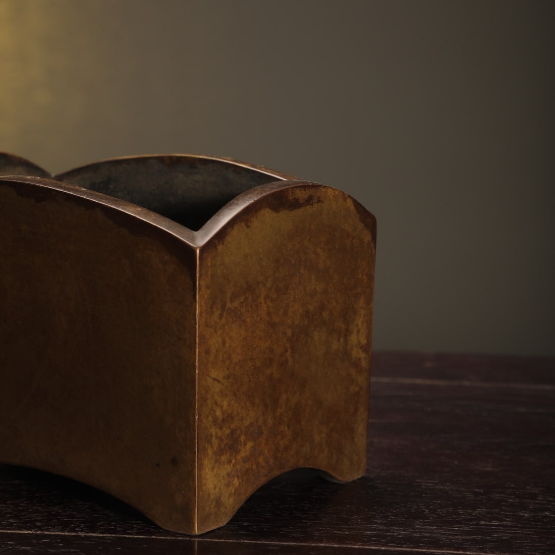 An Exquisite Bronze Double-Ears Censer - 8