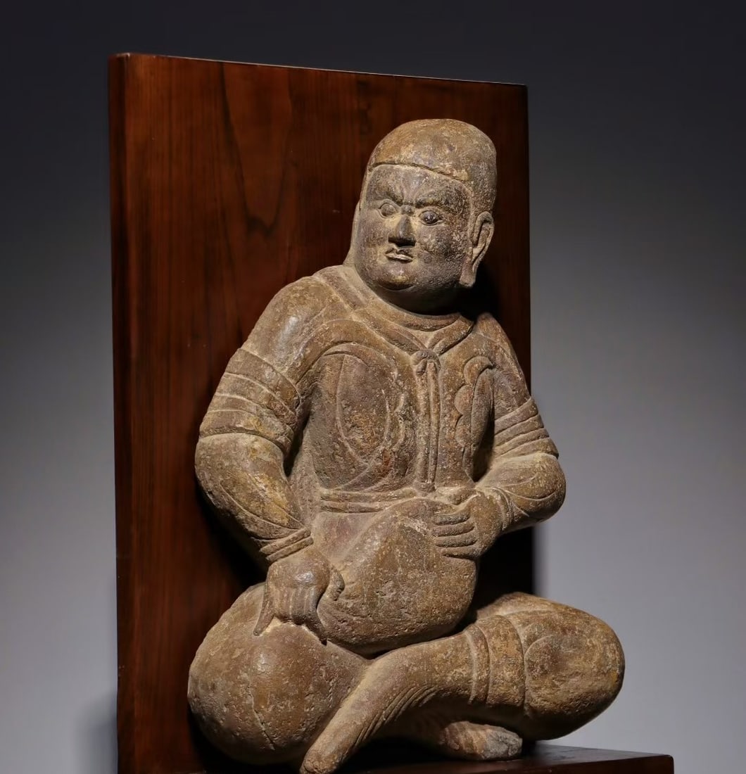 An Exquisite Limestone Figure Ornament - 2