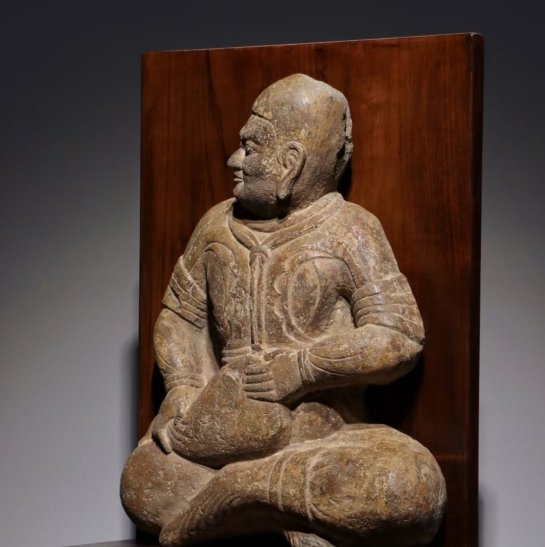 An Exquisite Limestone Figure Ornament - 3