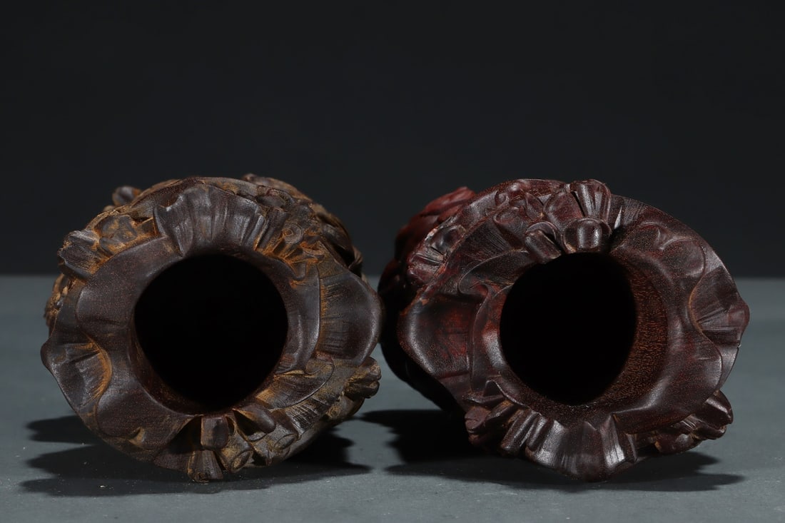 An Exquisite Eaglewood Auspicious Beast-Shaped Goblet - 6
