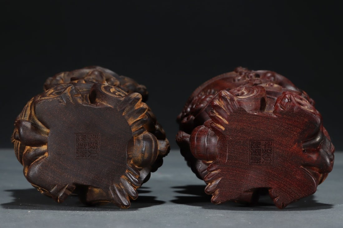 An Exquisite Eaglewood Auspicious Beast-Shaped Goblet - 7