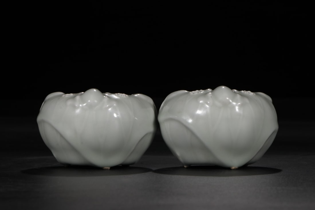 An Exquisite Celadon Glazed Brush Washer - 5