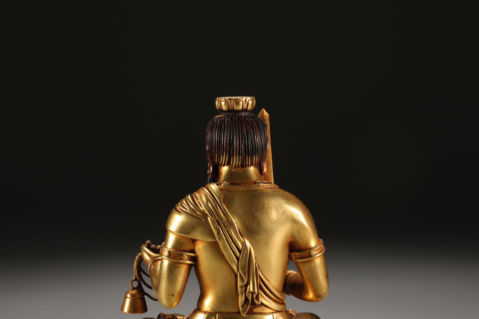An Exquisite Gilt Bronze Buddha Statue - 7