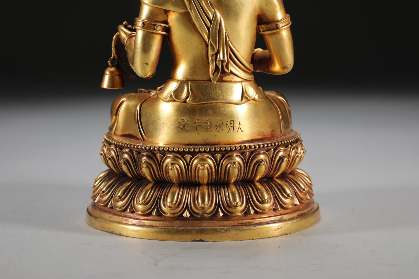 An Exquisite Gilt Bronze Buddha Statue - 8