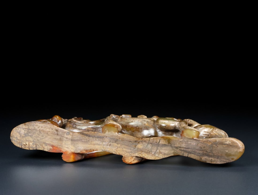 An Exquisite White Jade Camel Ornament - 8