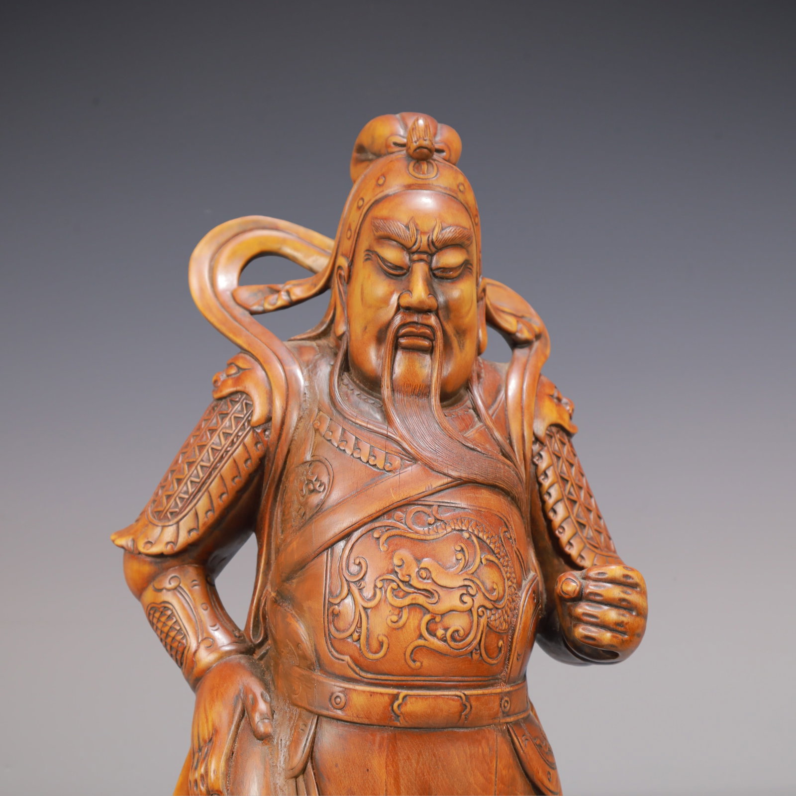 A Exquisite Eaglewood Guan yu Ornament - 2