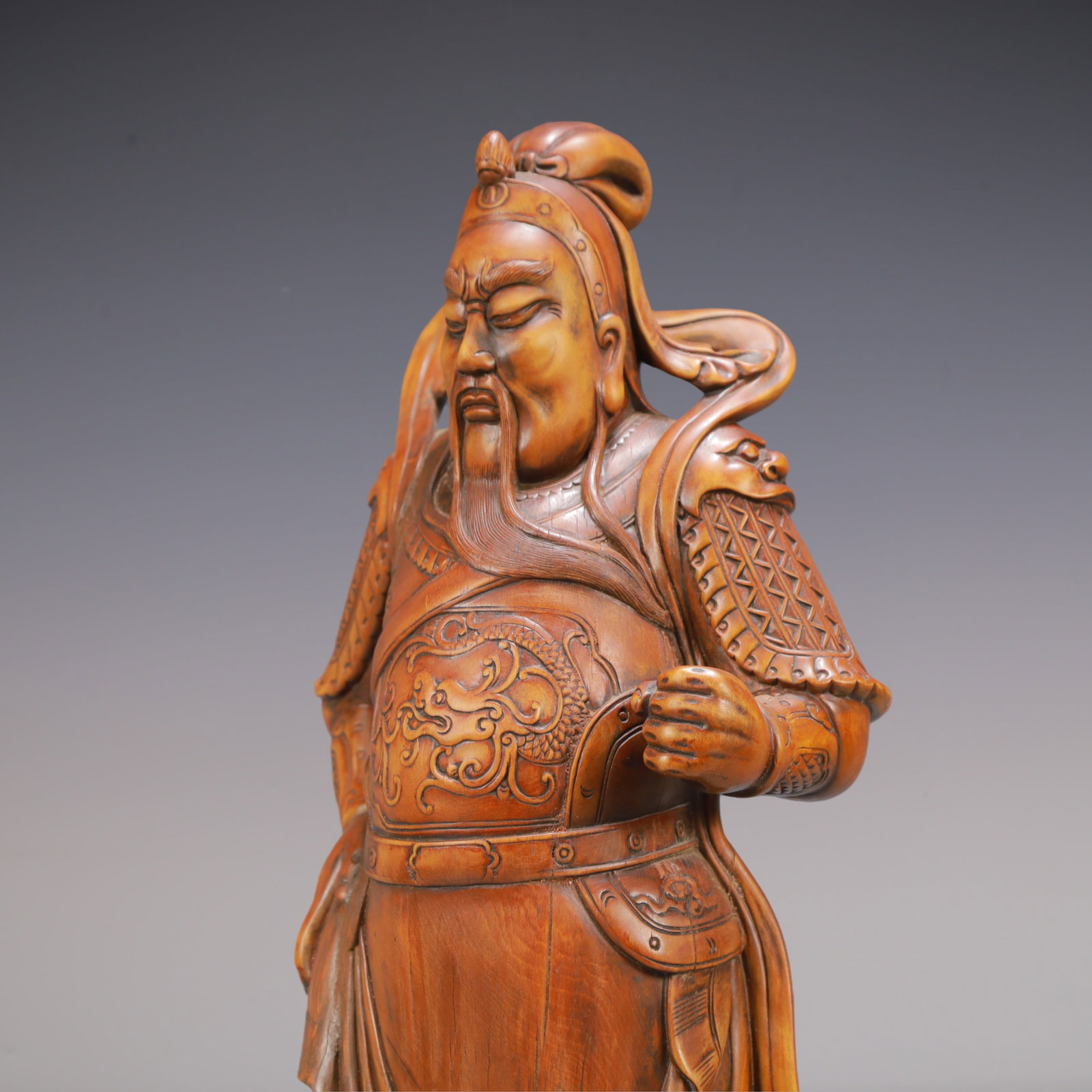 A Exquisite Eaglewood Guan yu Ornament - 5