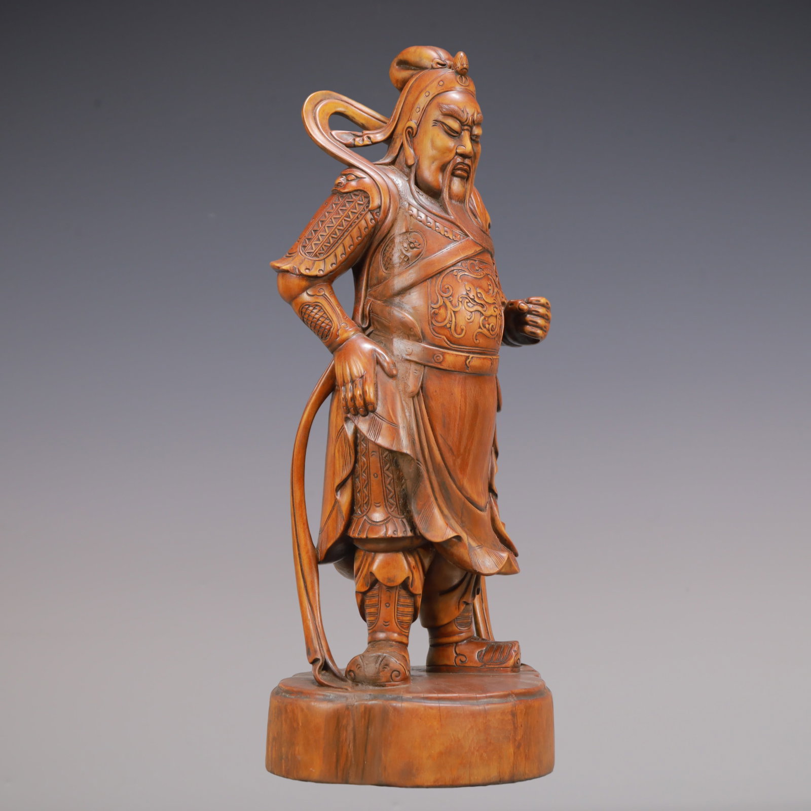 A Exquisite Eaglewood Guan yu Ornament - 6