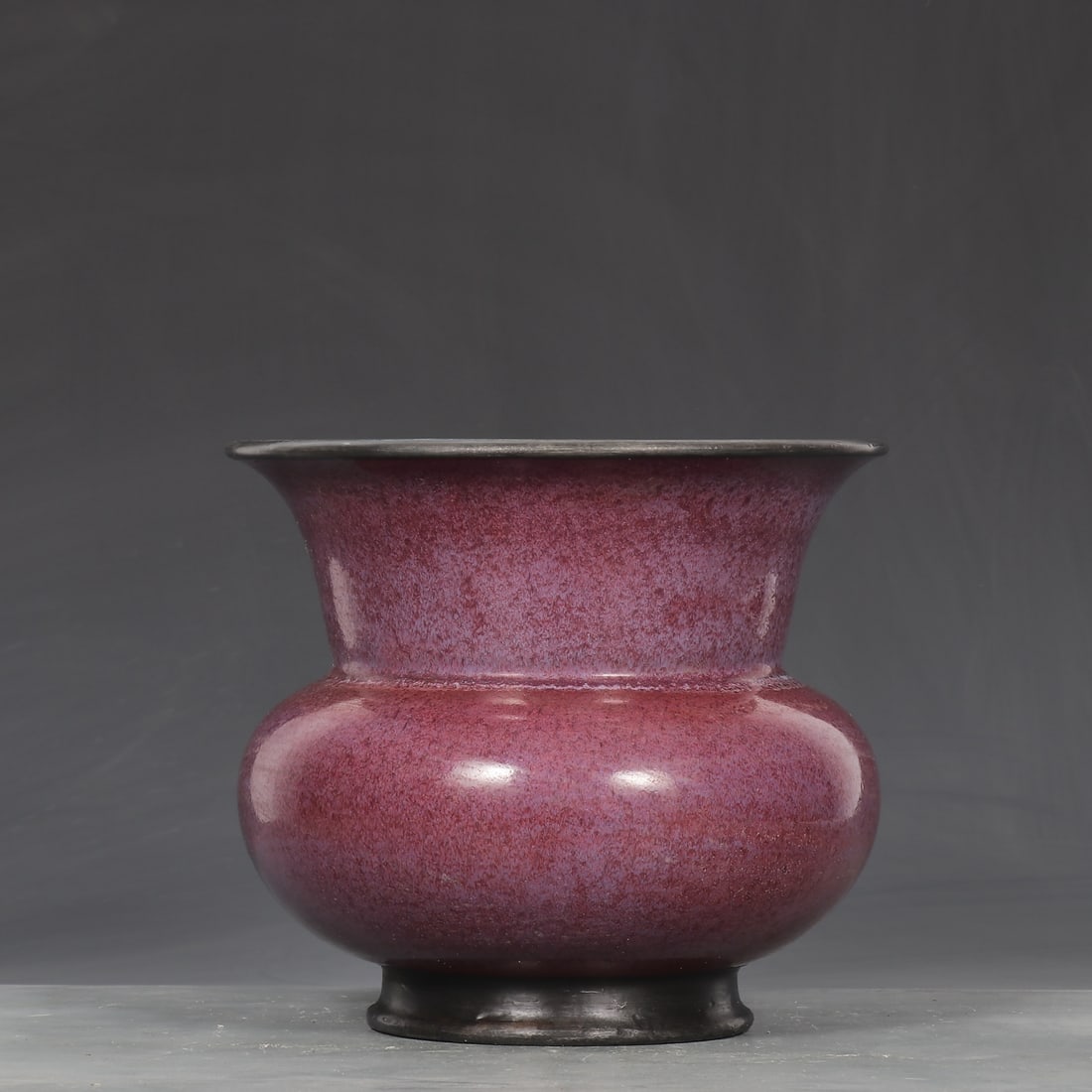 An Exquisite Jun yao Purple Glazed Basin - 5