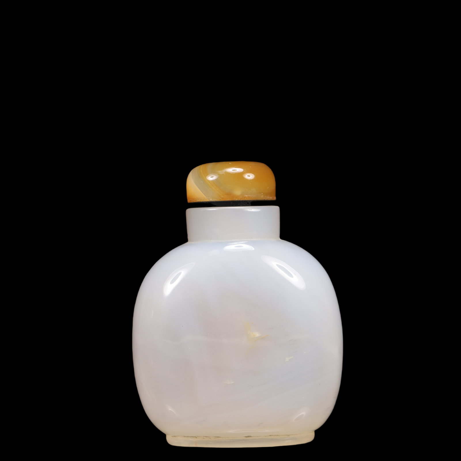 An Exquisite Agate Character and Story Pattern Snuff Bottle - 5
