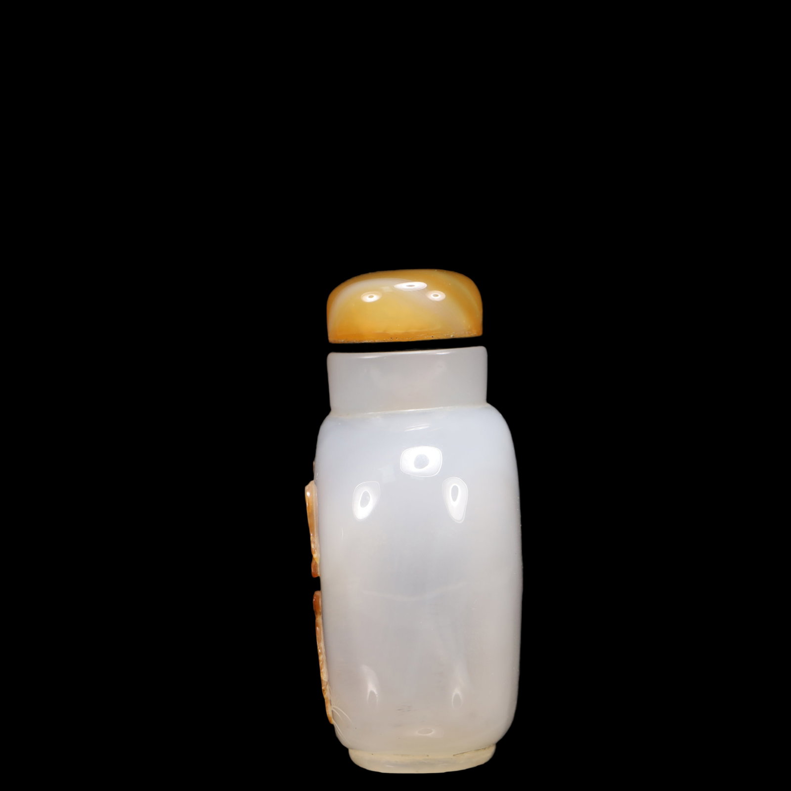 An Exquisite Agate Character and Story Pattern Snuff Bottle - 6