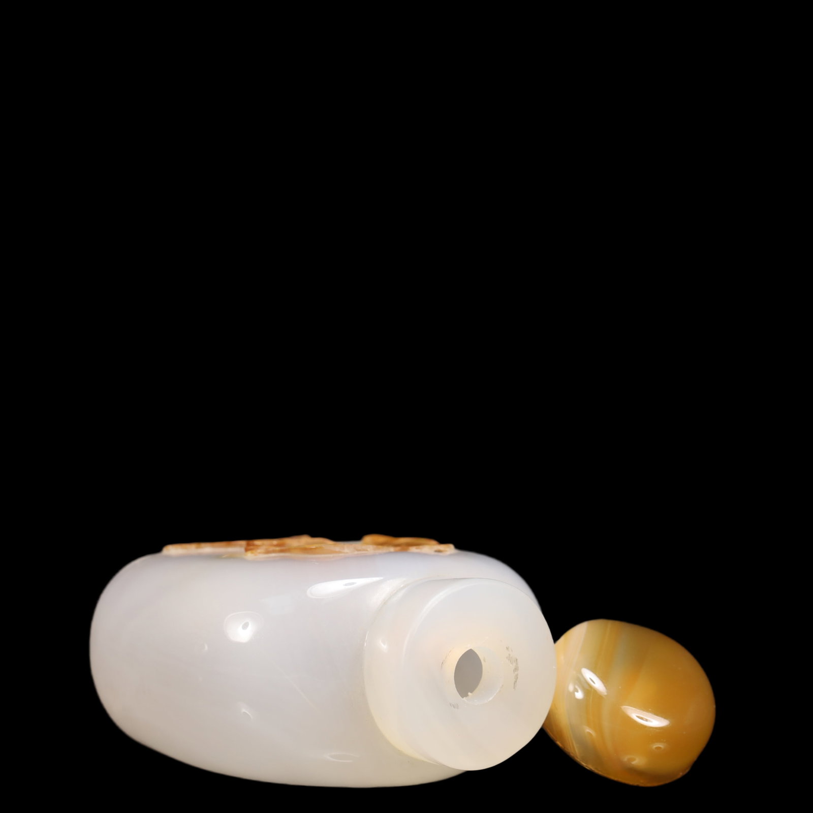 An Exquisite Agate Character and Story Pattern Snuff Bottle - 8