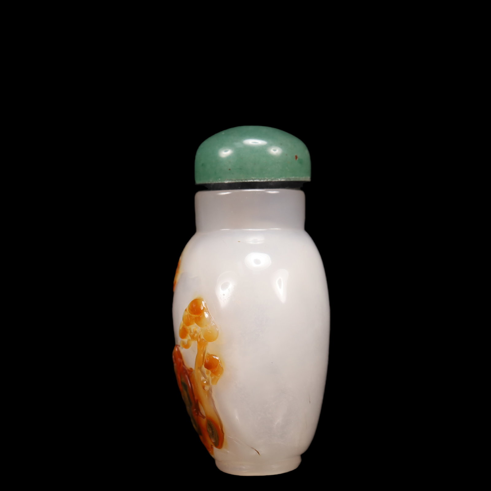 An Exquisite Agate Character and Story Pattern Snuff Bottle - 6
