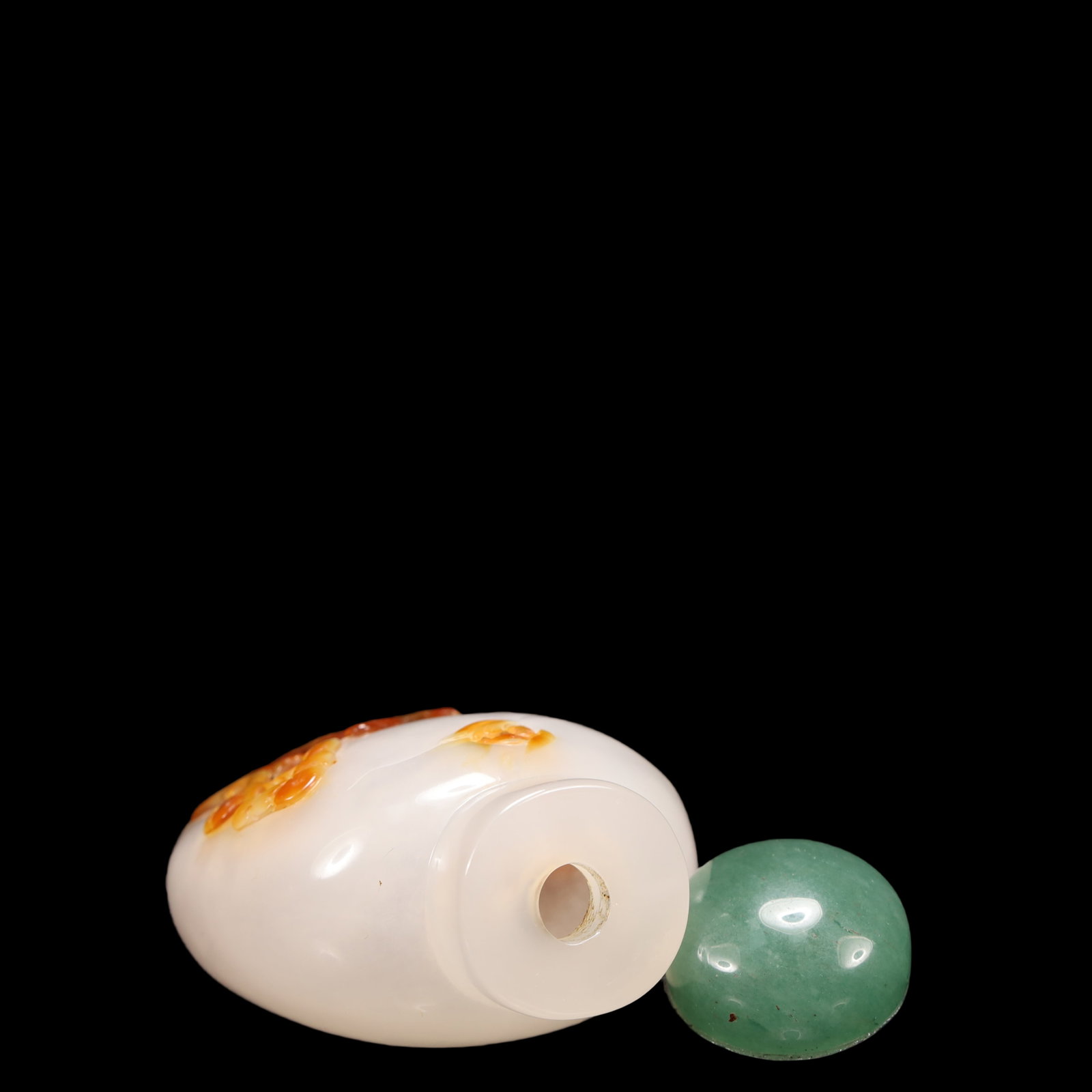 An Exquisite Agate Character and Story Pattern Snuff Bottle - 8