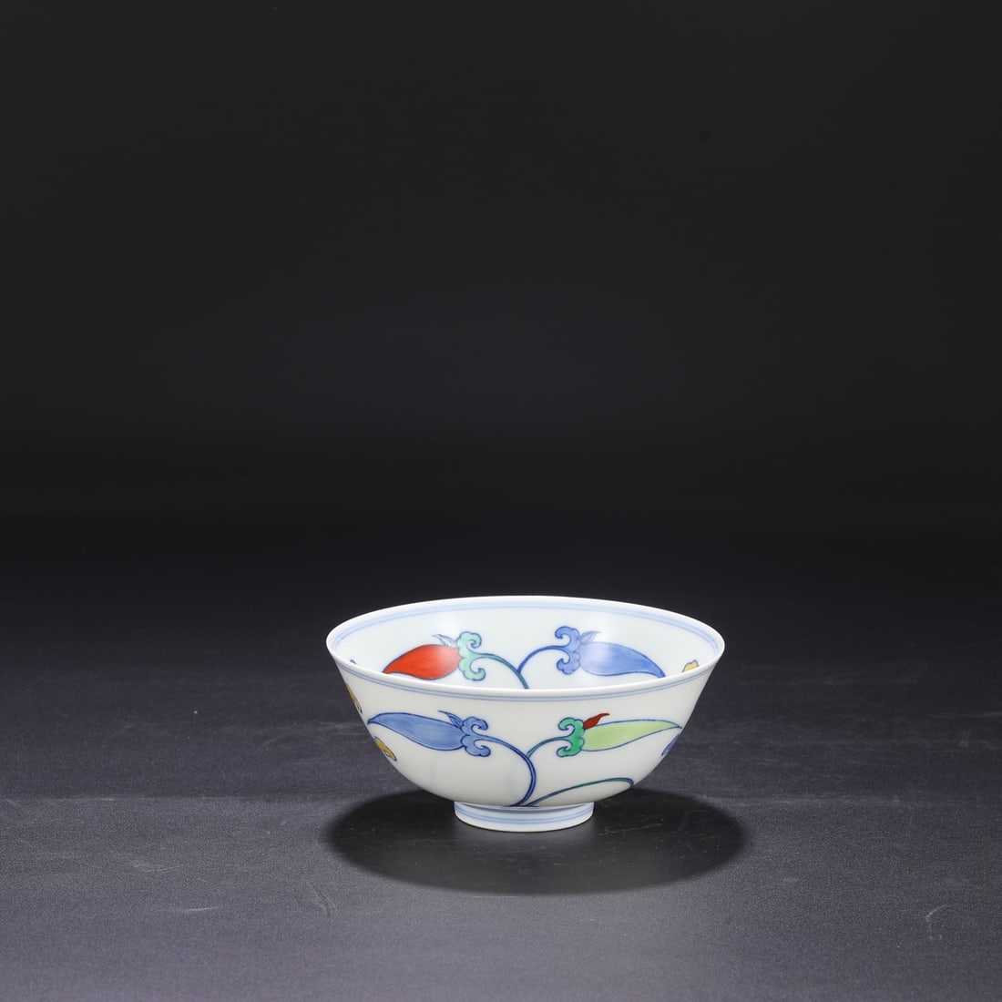 An Exquisite Doucai Lotus Pattern Bowl - 2