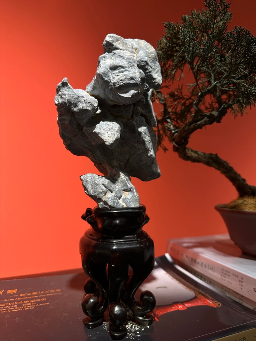 An Exquisite Lingbi Stone Ornament - 4