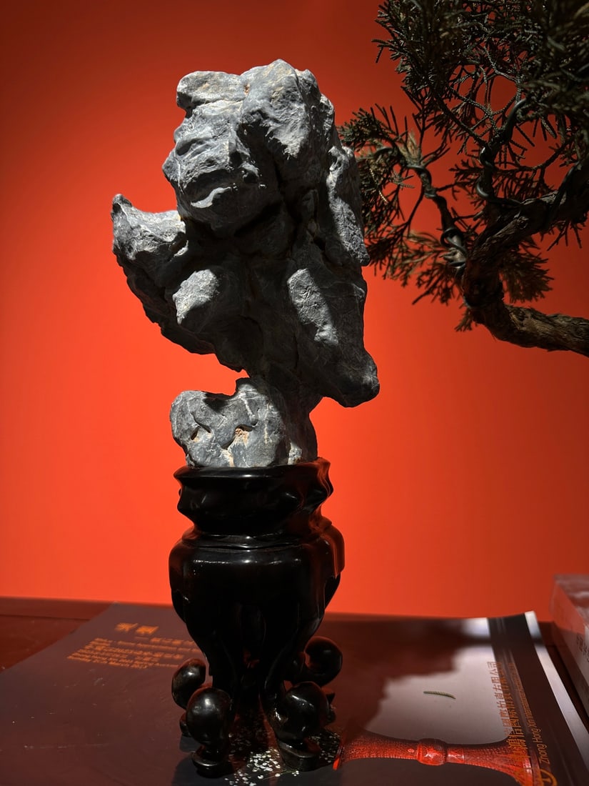 An Exquisite Lingbi Stone Ornament - 5