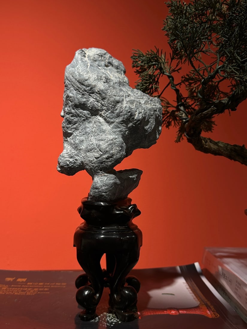 An Exquisite Lingbi Stone Ornament - 6