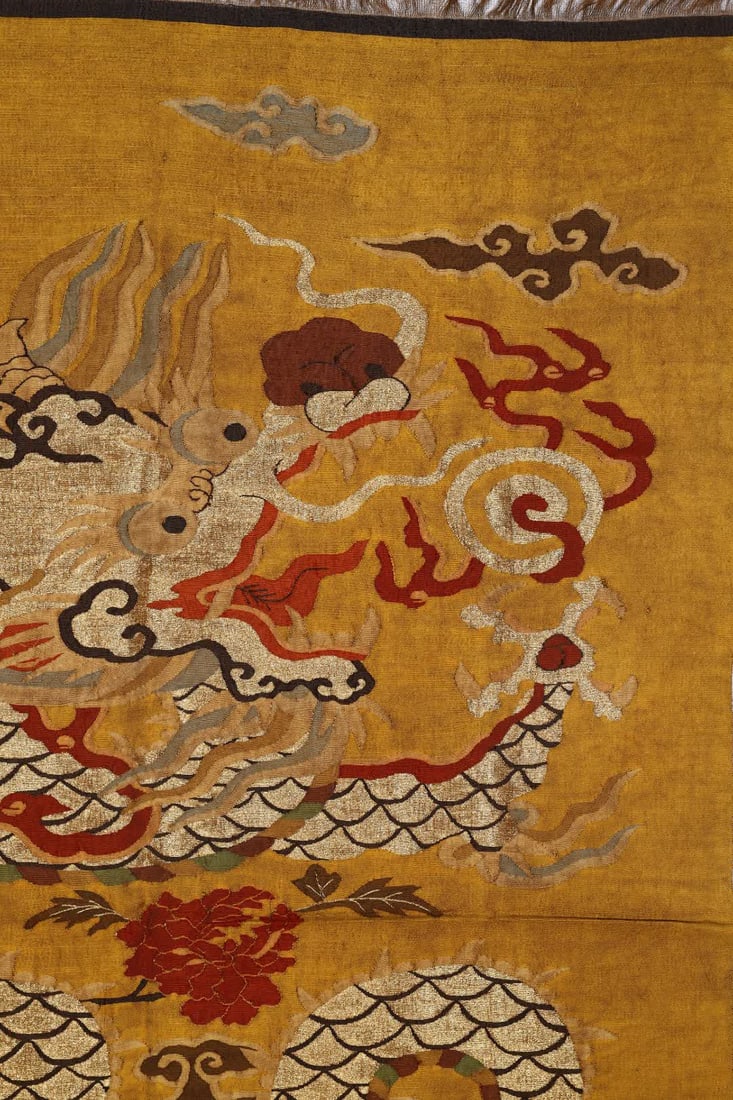 A Qing Dynasty kesi dragon-pattern embroidery piece - 3