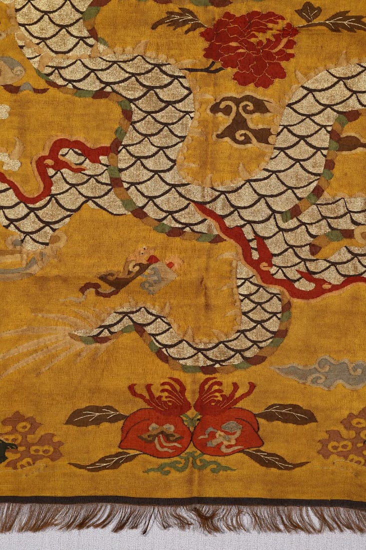 A Qing Dynasty kesi dragon-pattern embroidery piece - 8