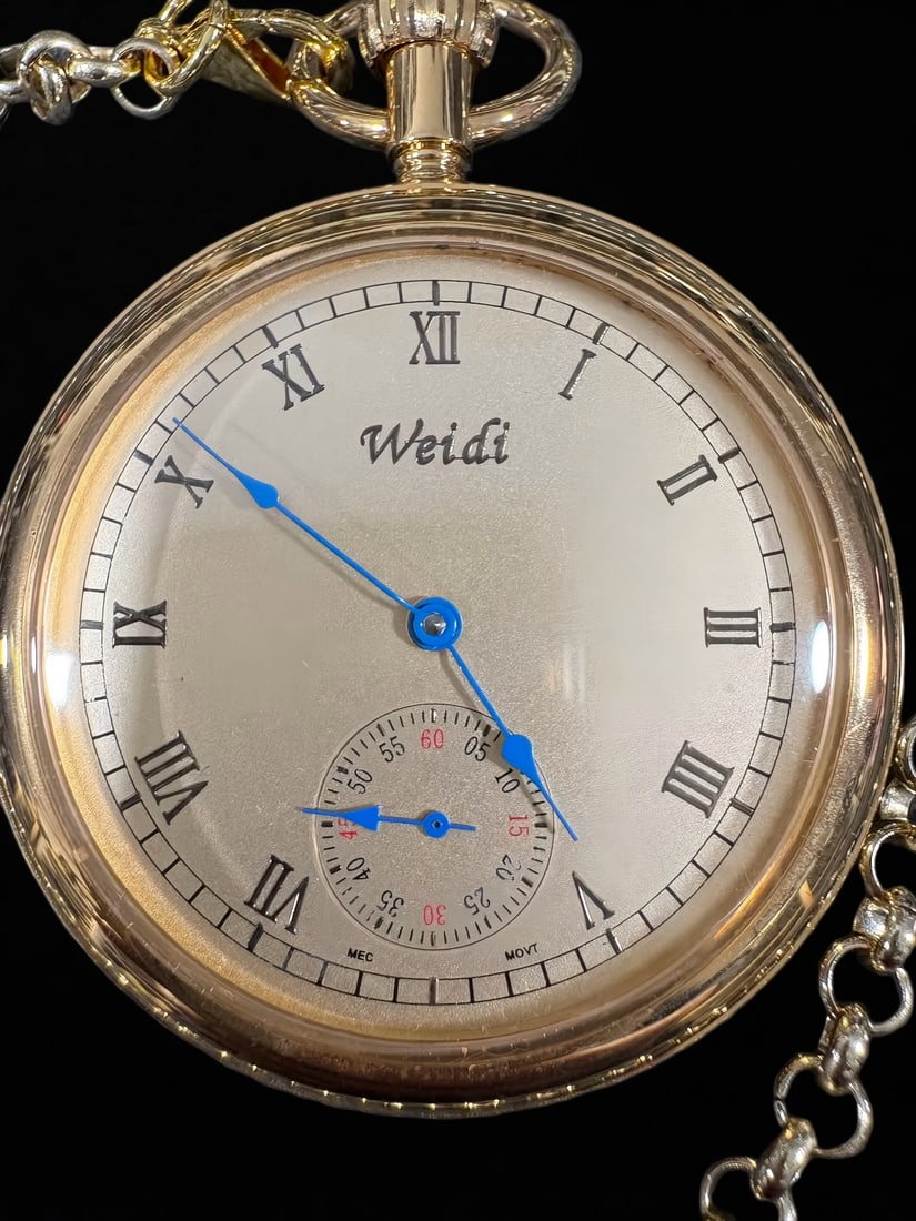 A Vetti open-face pocket watch - 2