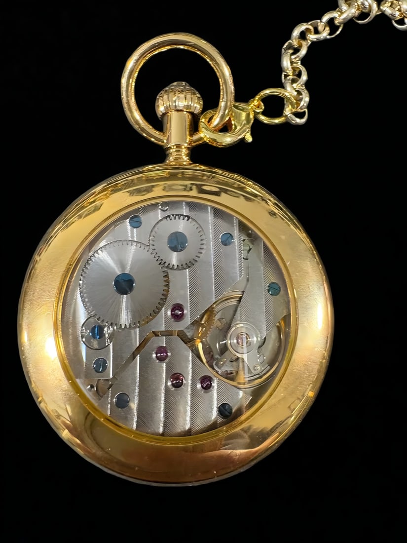 A Vetti open-face pocket watch - 3