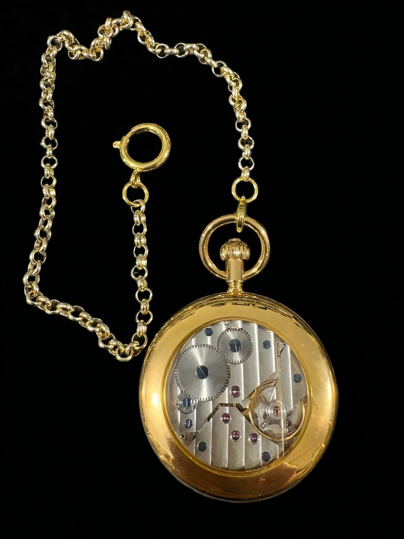 A Vetti open-face pocket watch - 4