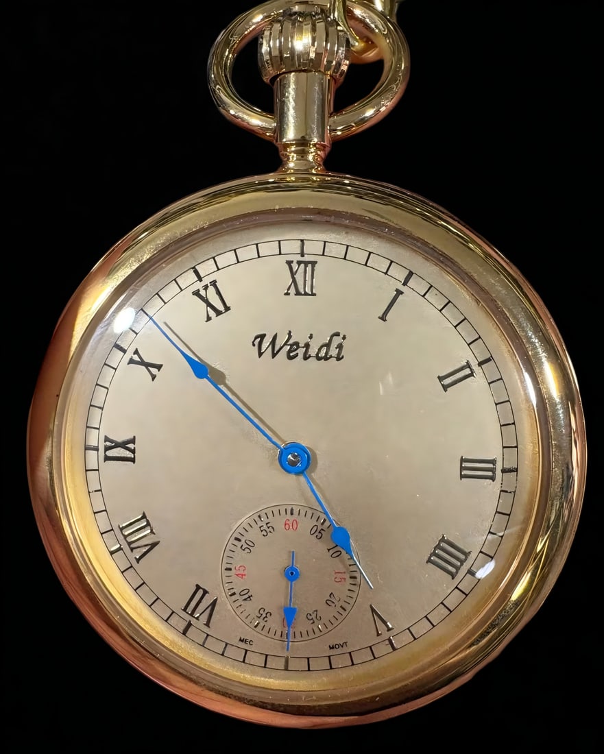 A Vetti open-face pocket watch - 5