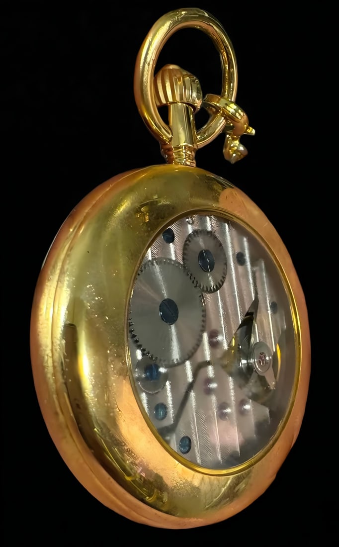 A Vetti open-face pocket watch - 6