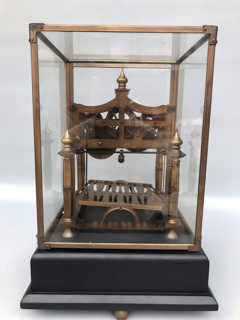 A late Qing Dynasty beaded clock - 4