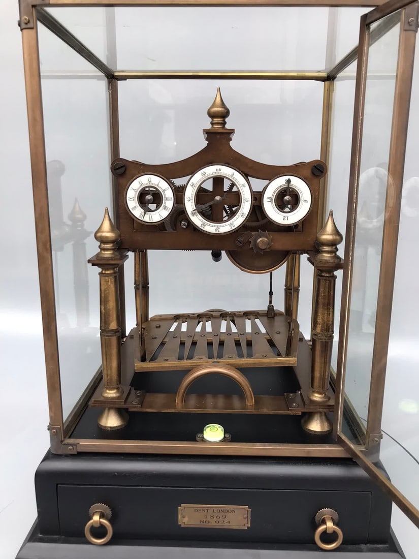 A late Qing Dynasty beaded clock - 6