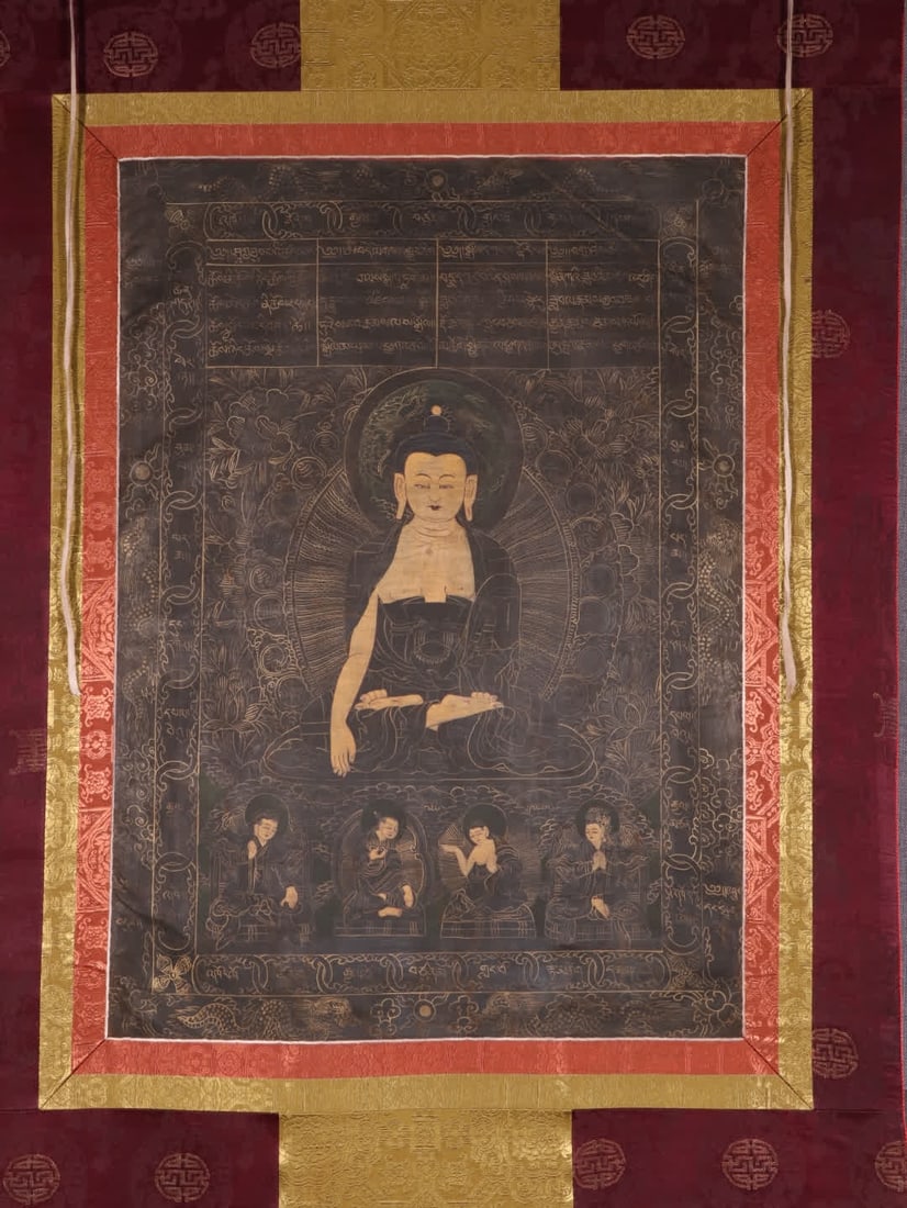 A Shakyamuni Thangka - 2