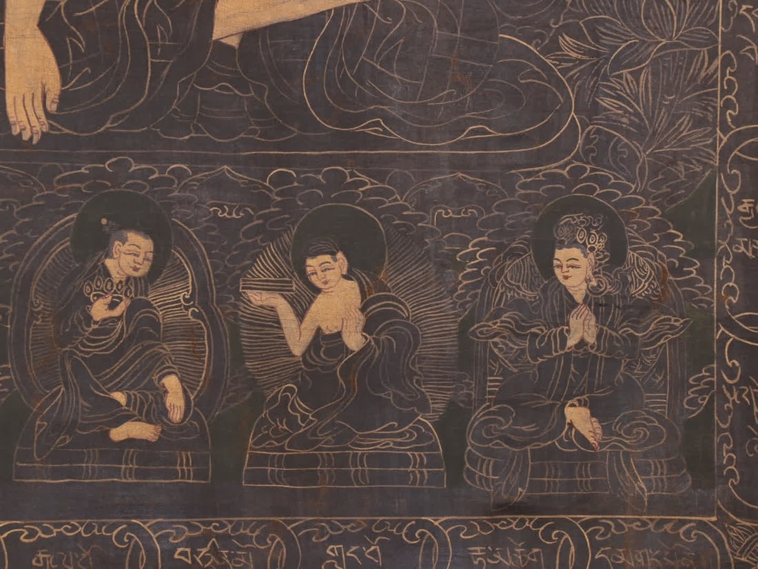 A Shakyamuni Thangka - 4