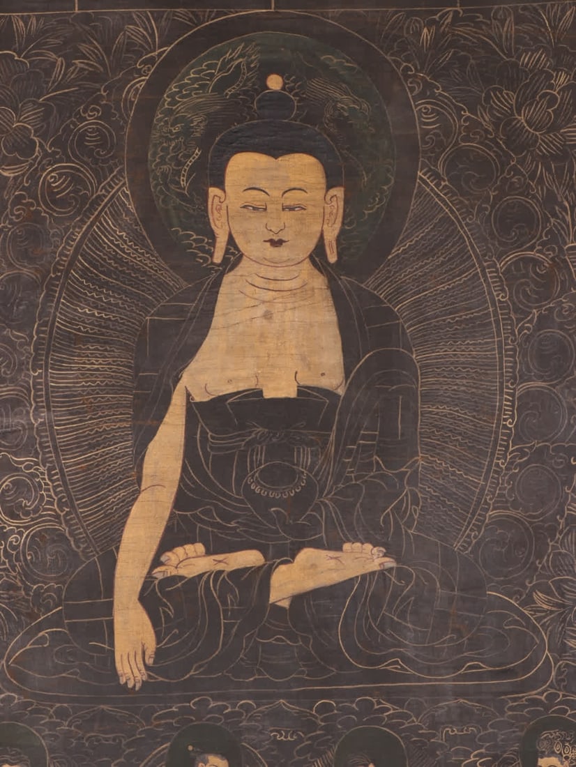 A Shakyamuni Thangka - 5