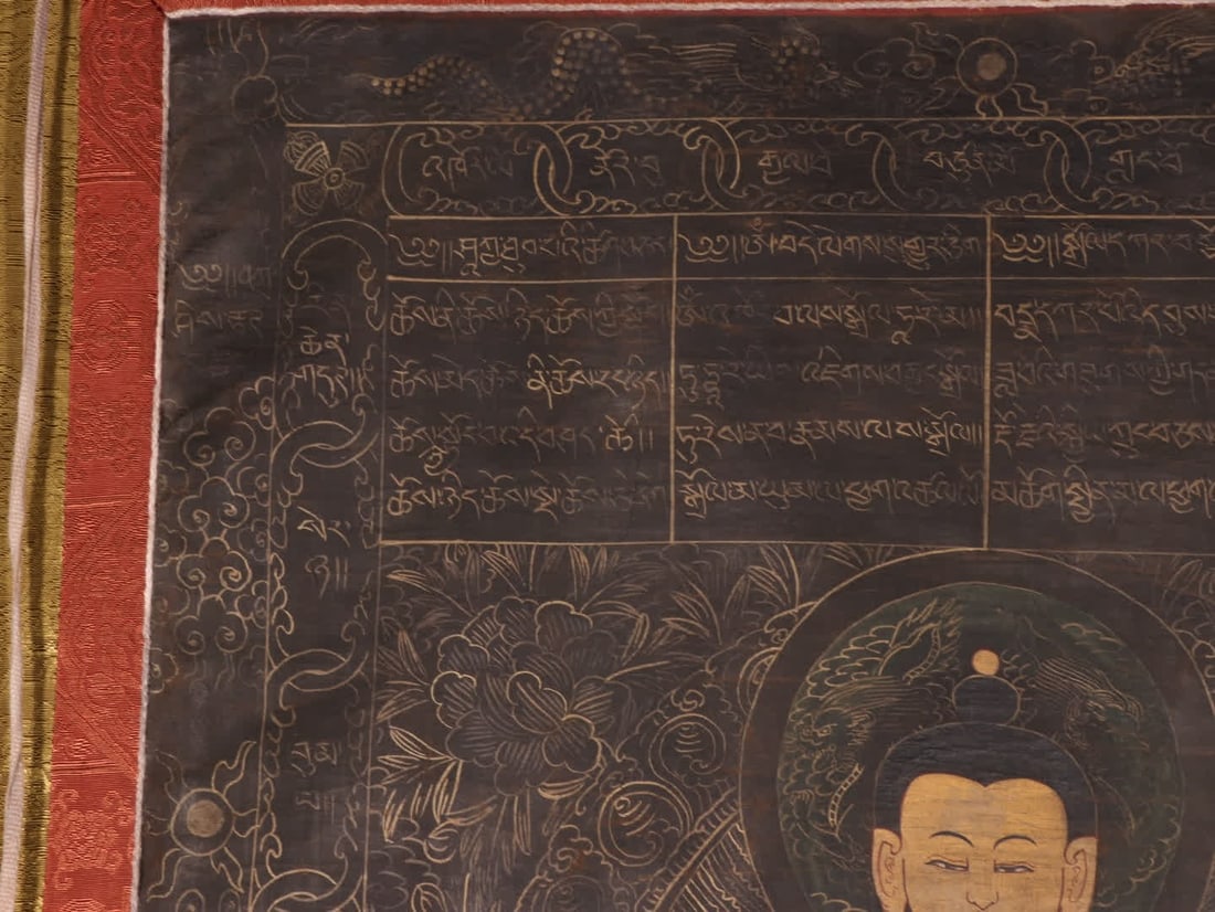 A Shakyamuni Thangka - 6