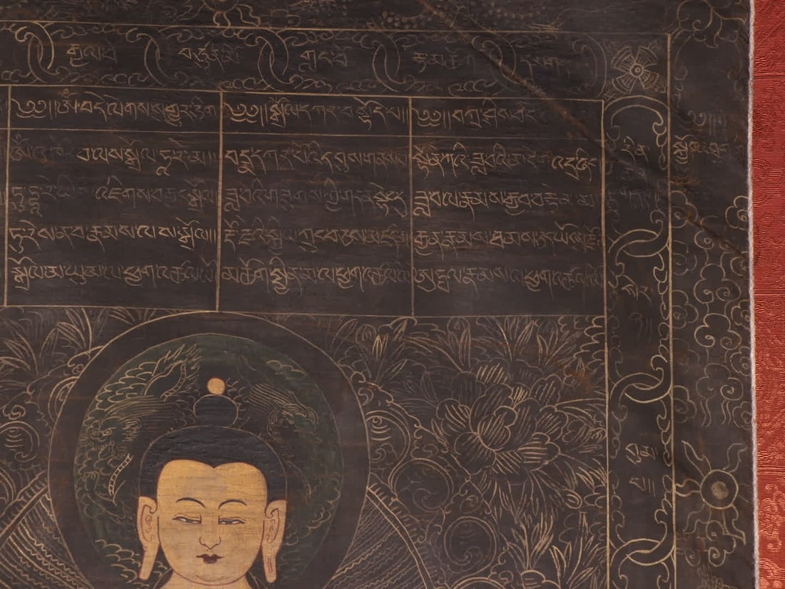 A Shakyamuni Thangka - 7