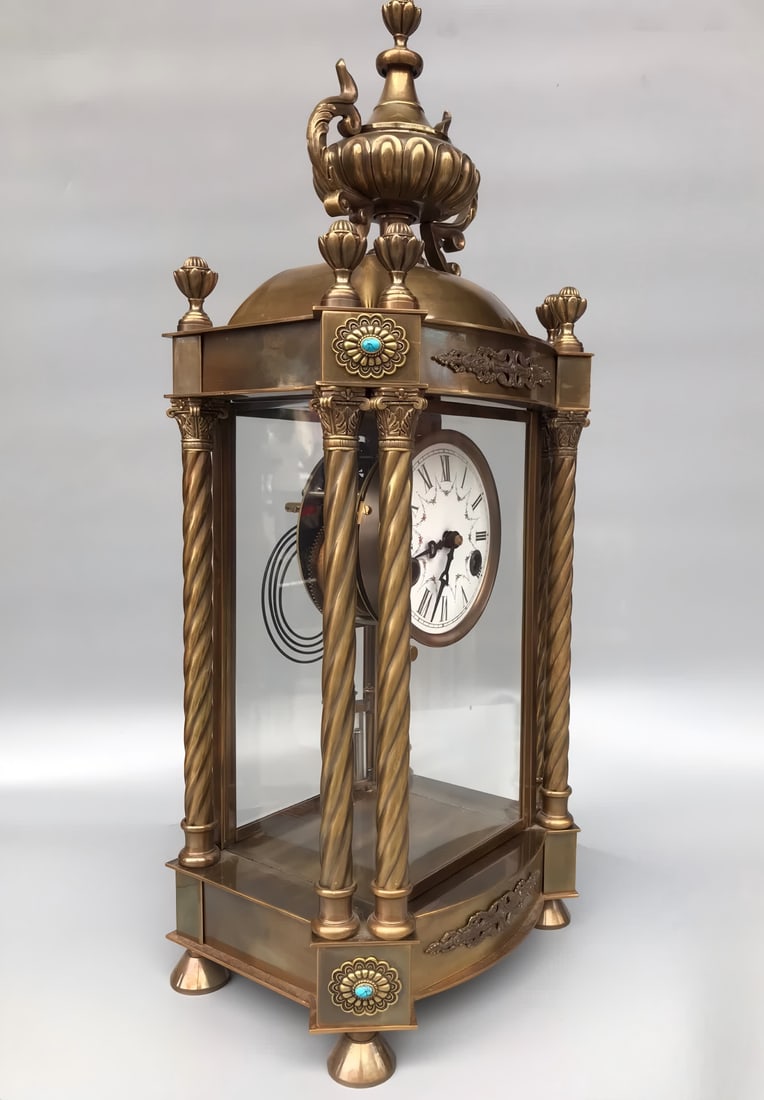 A late Qing European mechanical clock - 2
