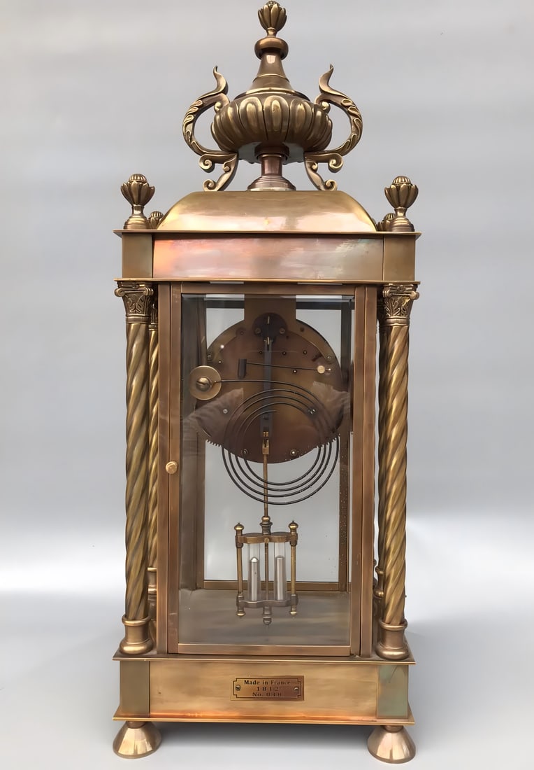 A late Qing European mechanical clock - 4