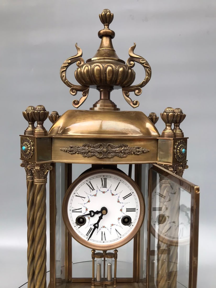A late Qing European mechanical clock - 8