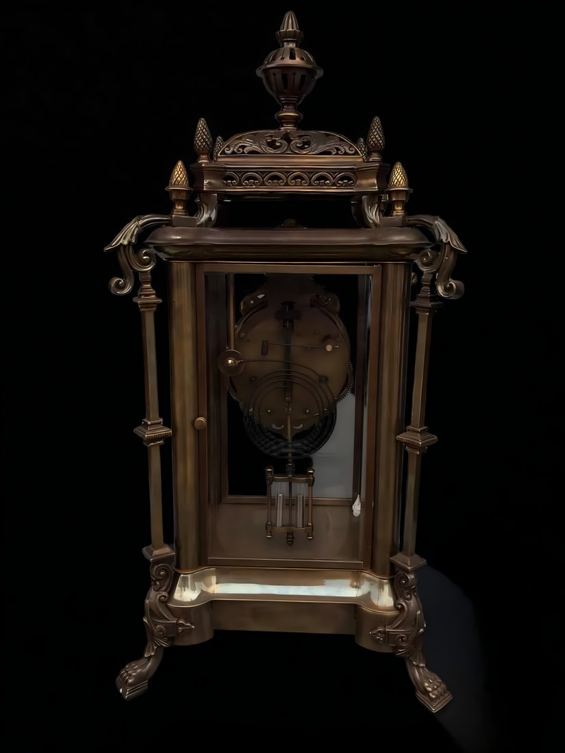 A late Qing European mechanical clock - 4