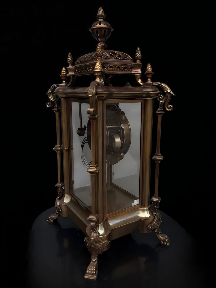 A late Qing European mechanical clock - 5