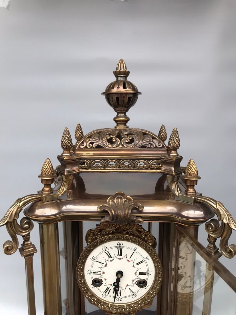 A late Qing European mechanical clock - 9