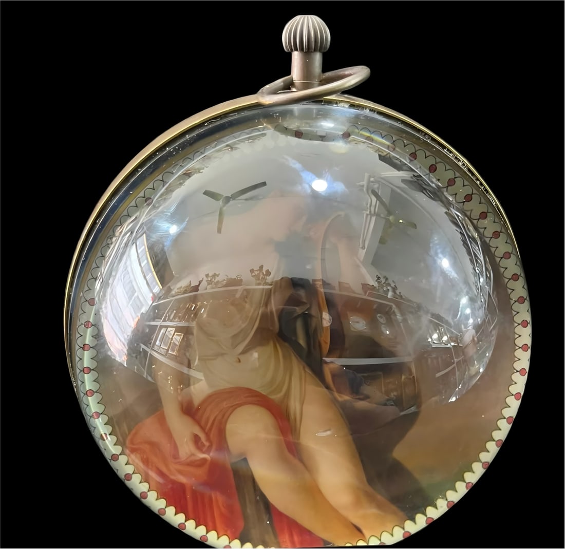 A late Qing Dynasty round spherical watch - 4