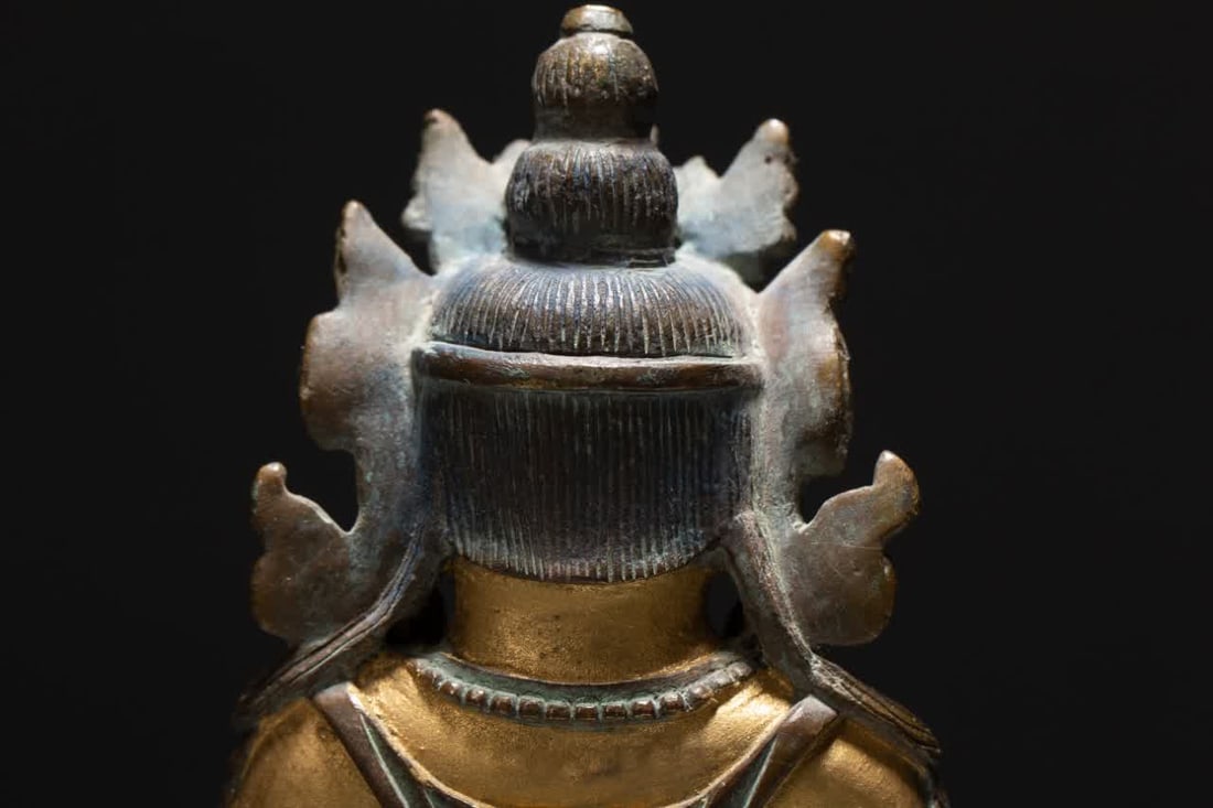 One Ming Dynasty bronze Buddha - 8