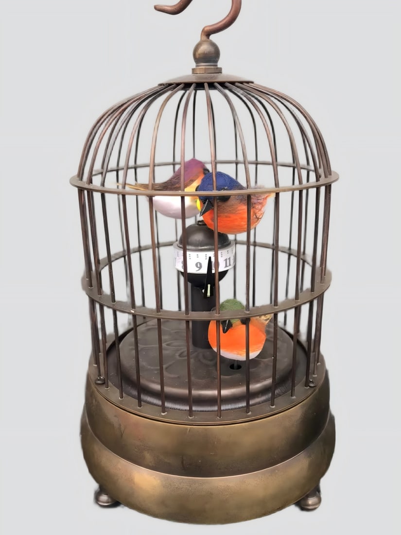A late Qing glass birdcage (1 of 7)