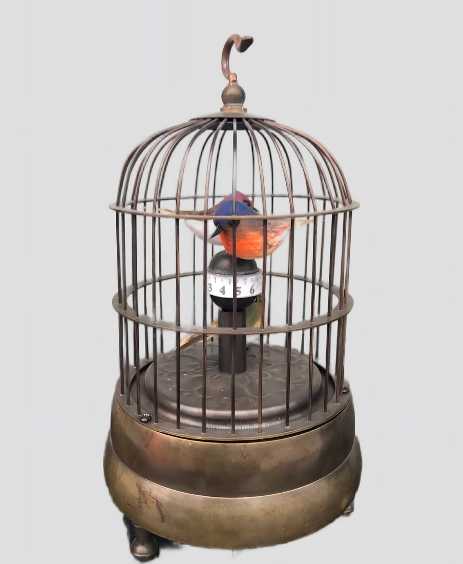 A late Qing glass birdcage - 3