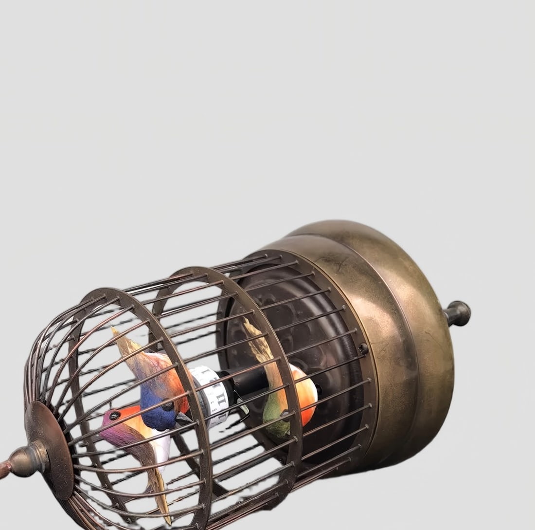 A late Qing glass birdcage - 6