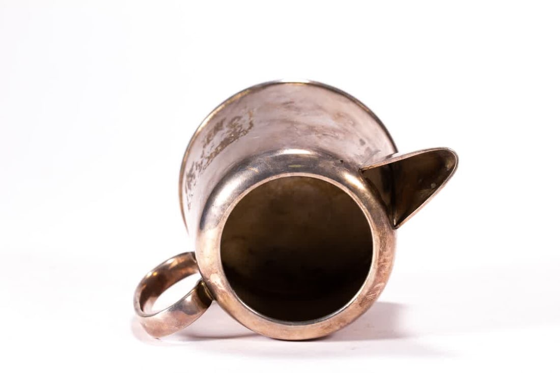 A Qing Dynasty silver teapot - 7
